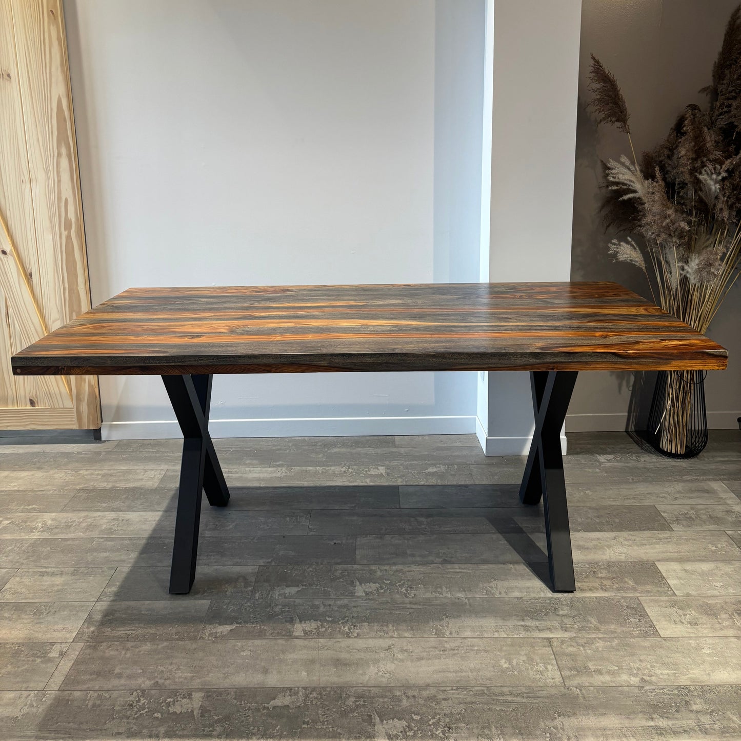 Table en bois de rose gris 2” ZEN-23-SHG