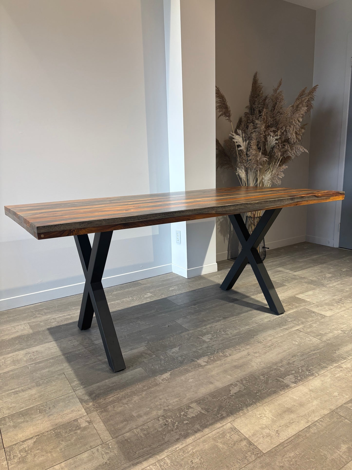 Table en bois de rose gris 2” ZEN-23-SHG