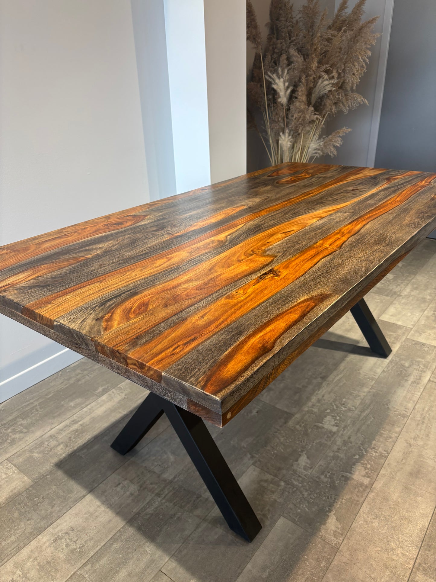 Table en bois de rose gris 2” ZEN-23-SHG